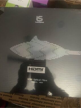LumiSpeed HDMI Optical Fibre Cable - Black